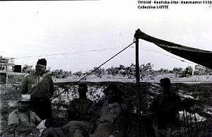 TUNISIE 1939  66 EME  REGIMENT D ARTILLERIE (30)